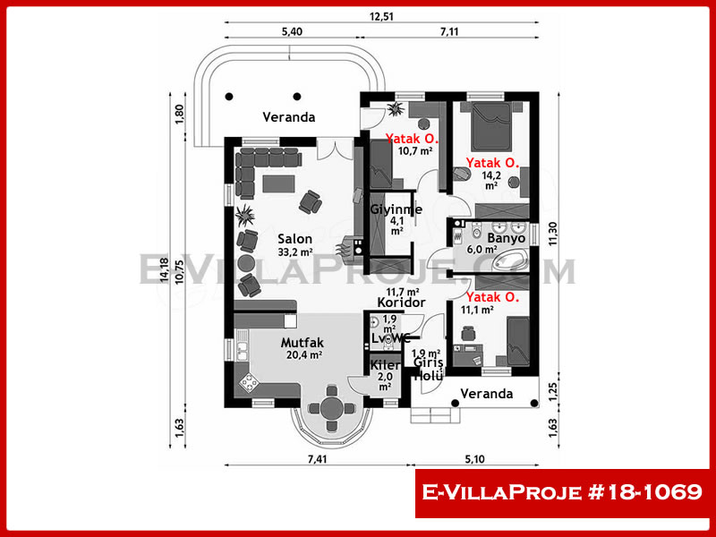 Ev Villa Proje #18 - 1069 Thumbnail 2