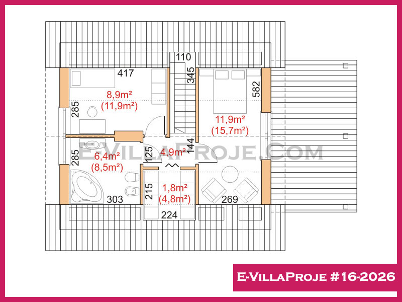 Ev Villa Proje #16 - 2026 Thumbnail 3