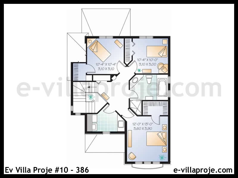 Ev Villa Proje #10 - 386 Thumbnail 3