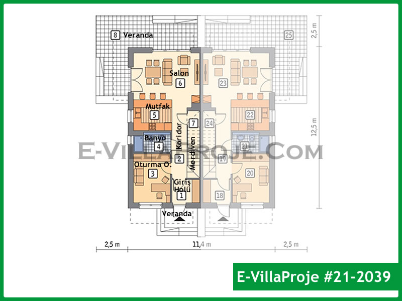 Ev Villa Proje #21 - 2039 Thumbnail 2