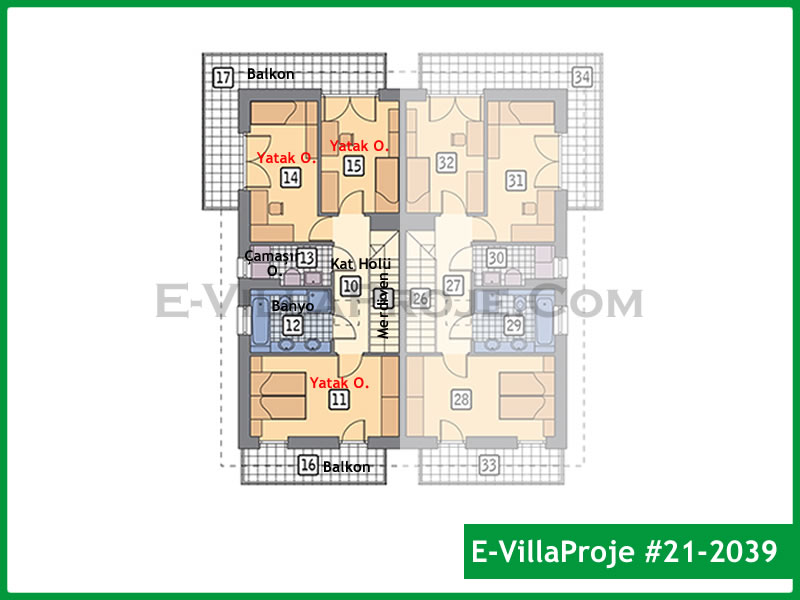 Ev Villa Proje #21 - 2039 Thumbnail 3