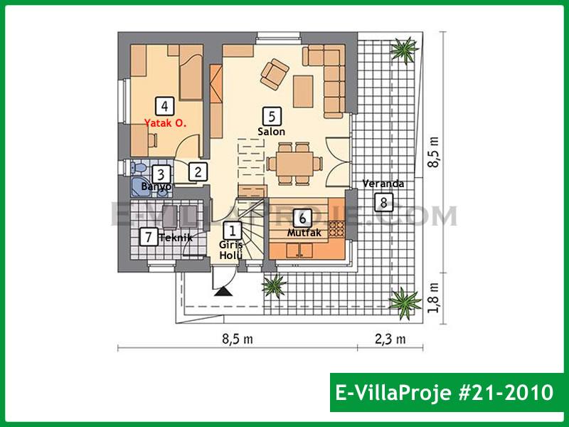 Ev Villa Proje #21 - 2010 Thumbnail 2