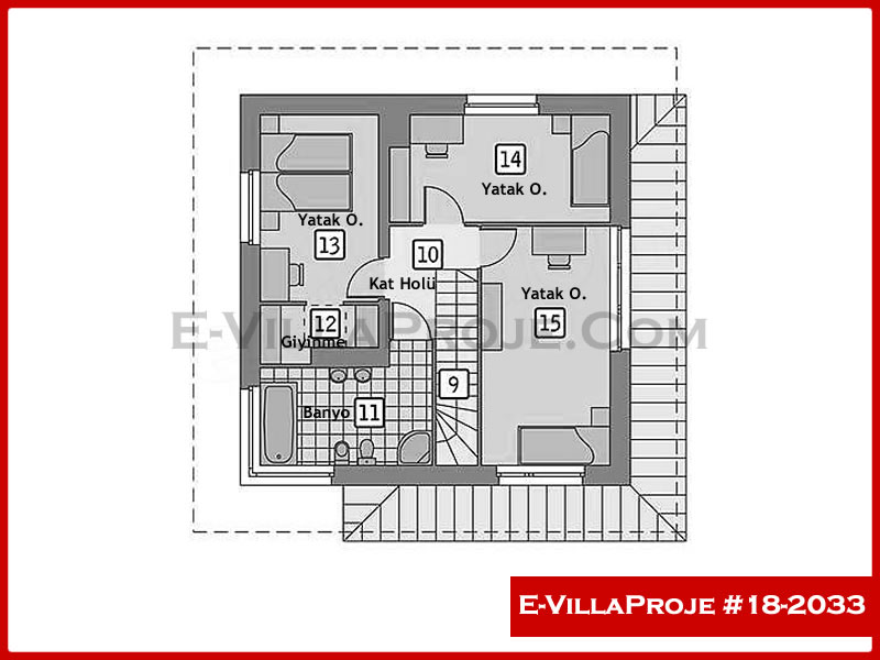 Ev Villa Proje #18 - 2033 Thumbnail 3