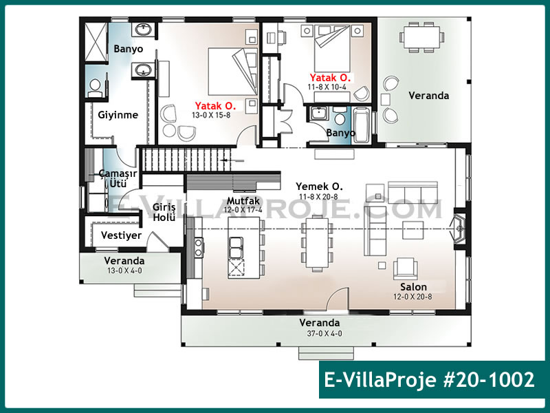 Ev Villa Proje #20 - 1002 Thumbnail 2