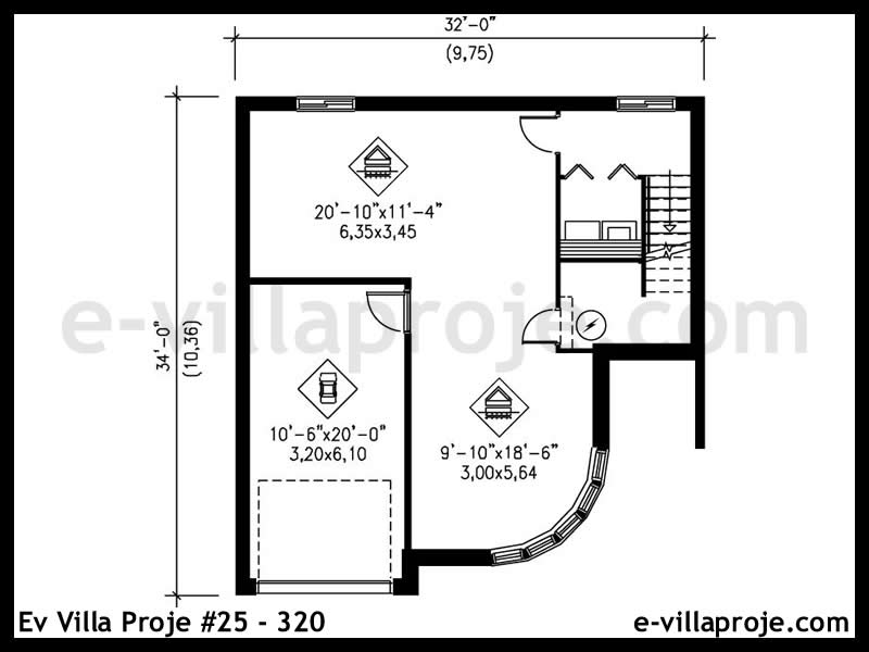 Ev Villa Proje #25 - 320 Thumbnail 3