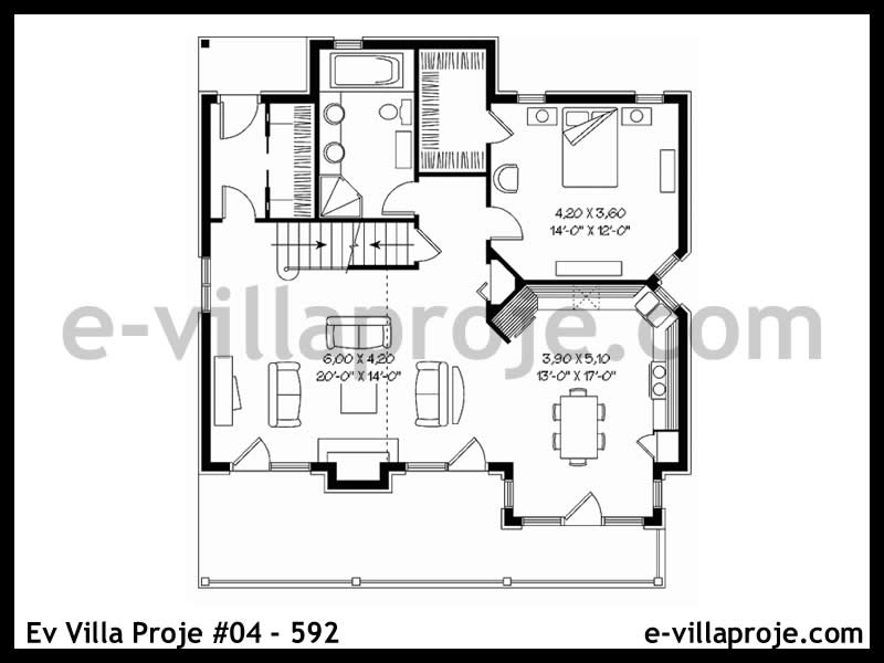 Ev Villa Proje #04 - 592 Thumbnail 2