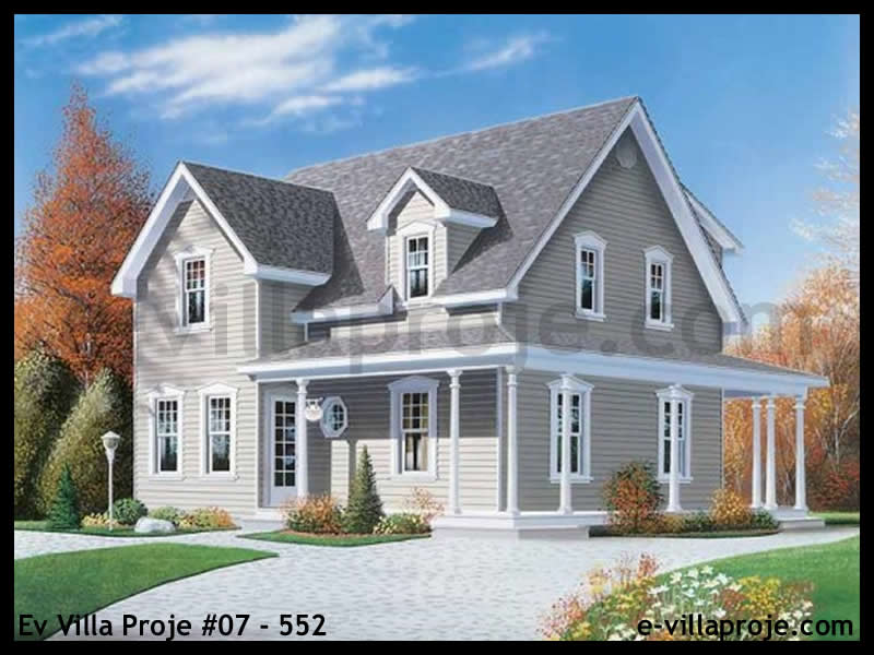 Ev Villa Proje #07 - 552 Ana Görseli