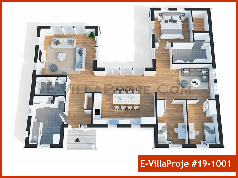 Ev Villa Proje #19 - 1001 Thumbnail 3