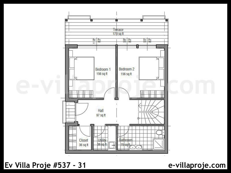 Ev Villa Proje #537 - 31 Thumbnail 2