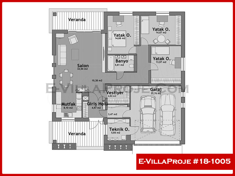 Ev Villa Proje #18 - 1005 Thumbnail 2