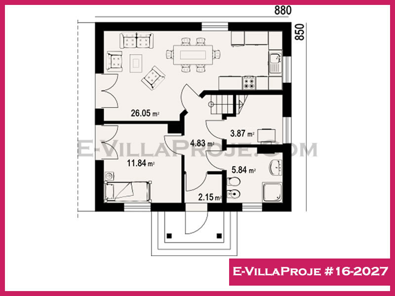 Ev Villa Proje #16 - 2027 Thumbnail 2