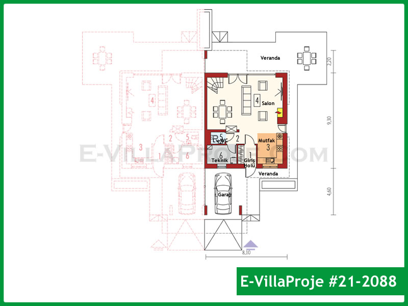 Ev Villa Proje #21 - 2088 Thumbnail 2