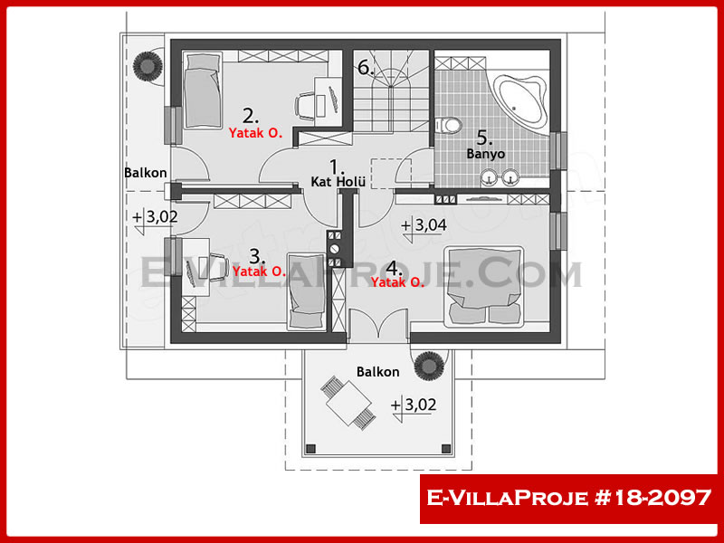 Ev Villa Proje #18 - 2097 Thumbnail 3