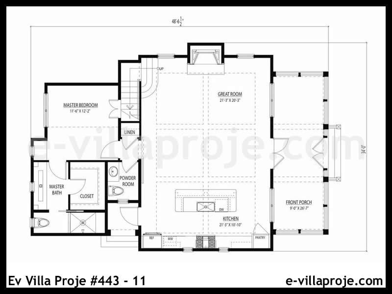 Ev Villa Proje #443 - 11 Thumbnail 2