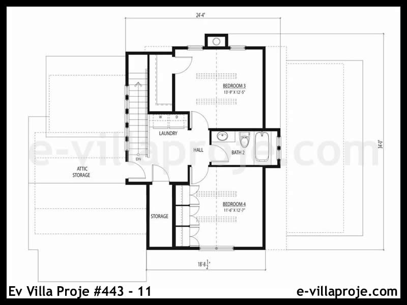 Ev Villa Proje #443 - 11 Thumbnail 3