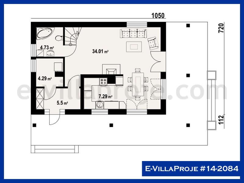 Ev Villa Proje #14 - 2084 Thumbnail 2