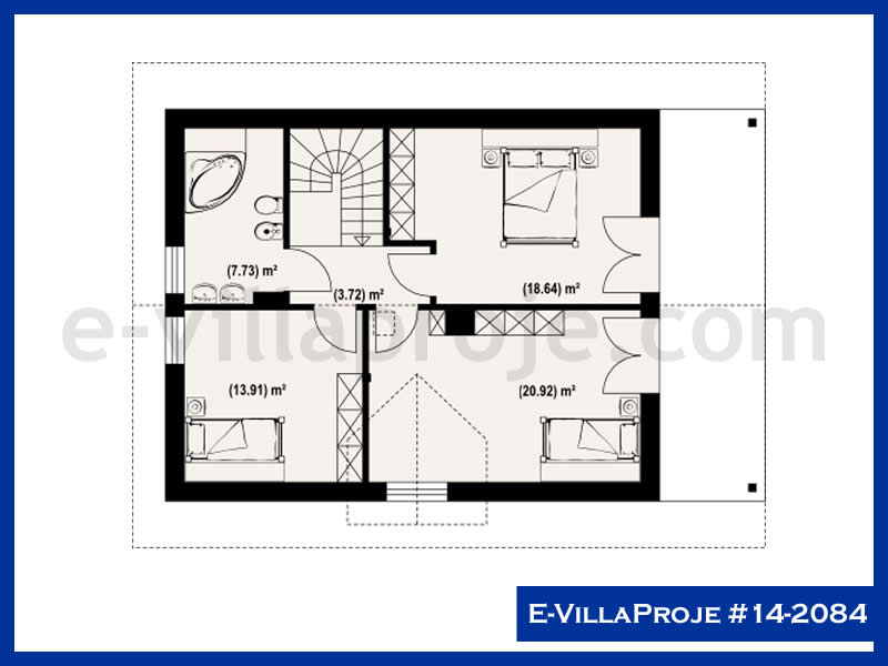 Ev Villa Proje #14 - 2084 Thumbnail 3