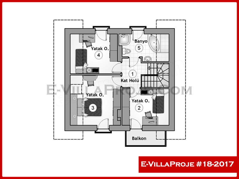 Ev Villa Proje #18 - 2017 Thumbnail 3