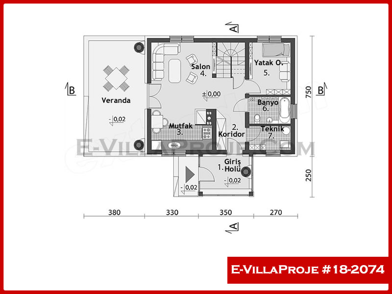 Ev Villa Proje #18 - 2074 Thumbnail 2