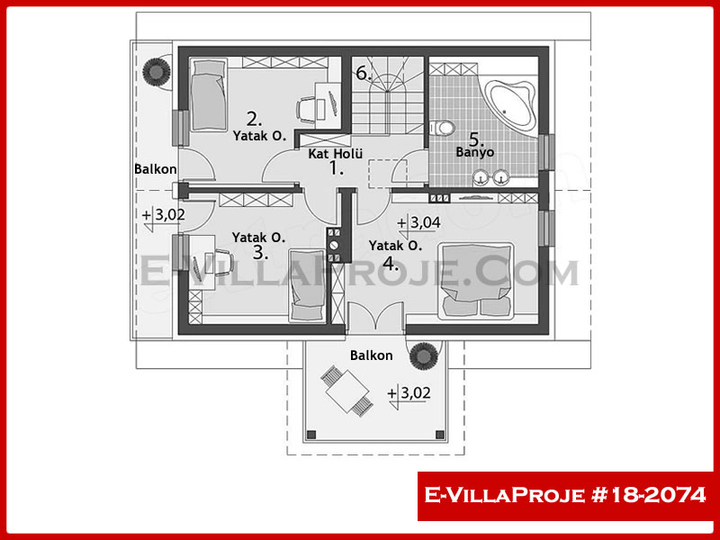 Ev Villa Proje #18 - 2074 Thumbnail 3