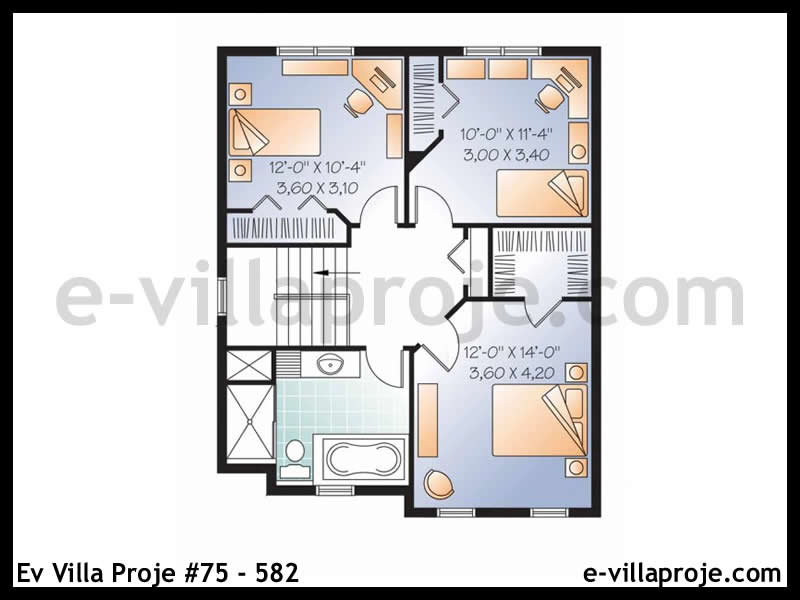 Ev Villa Proje #75 - 582 Thumbnail 3