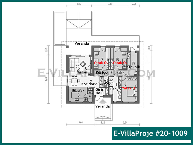 Ev Villa Proje #20 - 1009 Thumbnail 2
