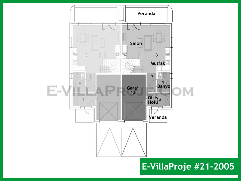 Ev Villa Proje #21 - 2005 Thumbnail 2