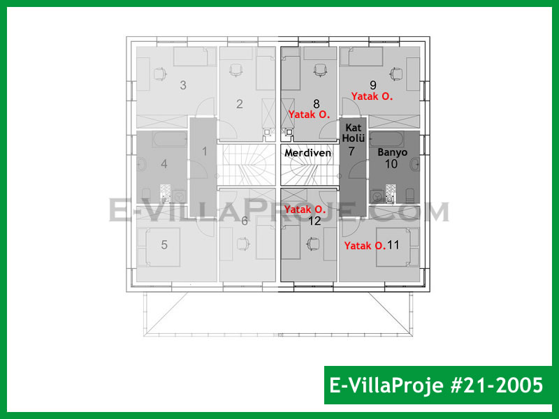 Ev Villa Proje #21 - 2005 Thumbnail 3