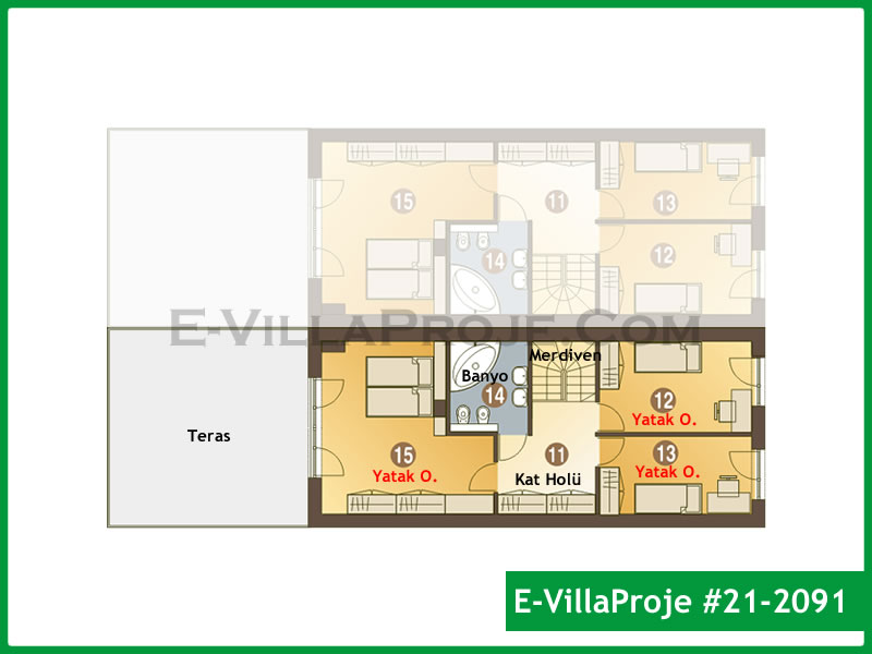Ev Villa Proje #21 - 2091 Thumbnail 3