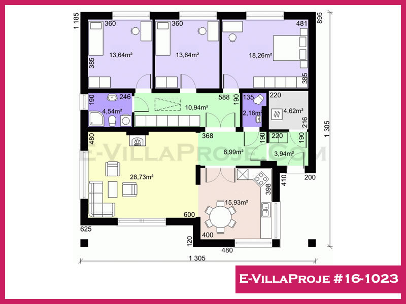 Ev Villa Proje #16 - 1023 Thumbnail 2