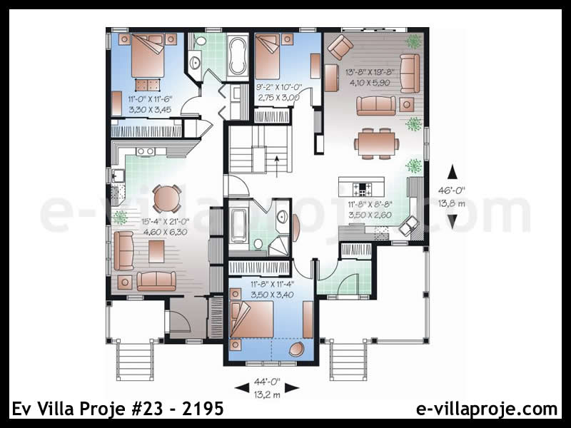 Ev Villa Proje #23 - 2195 Thumbnail 2
