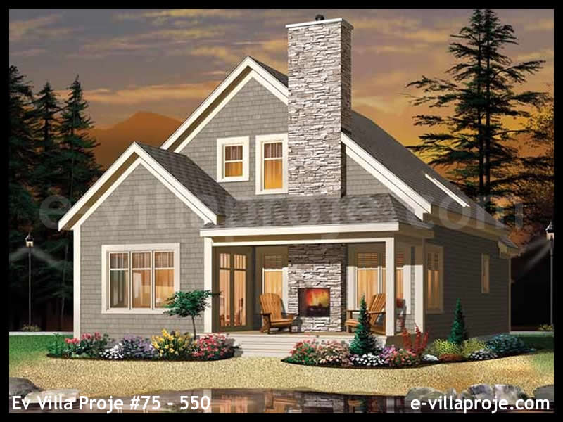 Ev Villa Proje #75 - 550 Ana Görseli