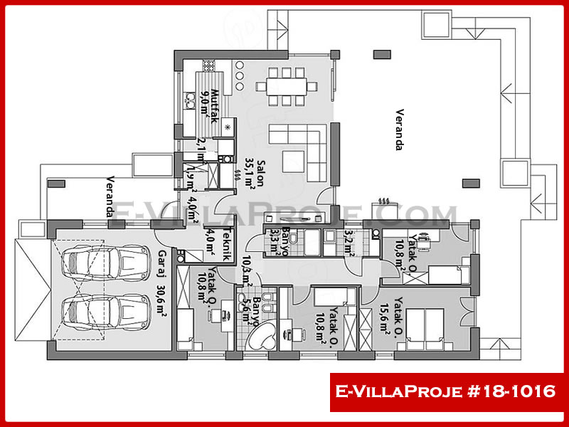 Ev Villa Proje #18 - 1016 Thumbnail 2