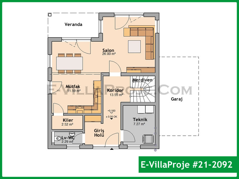 Ev Villa Proje #21 - 2092 Thumbnail 2