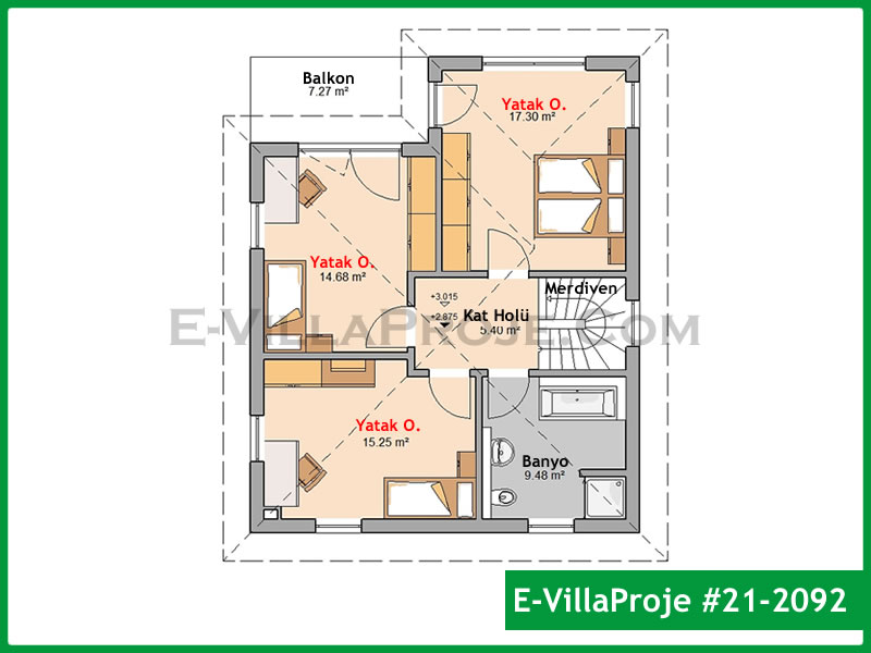 Ev Villa Proje #21 - 2092 Thumbnail 3