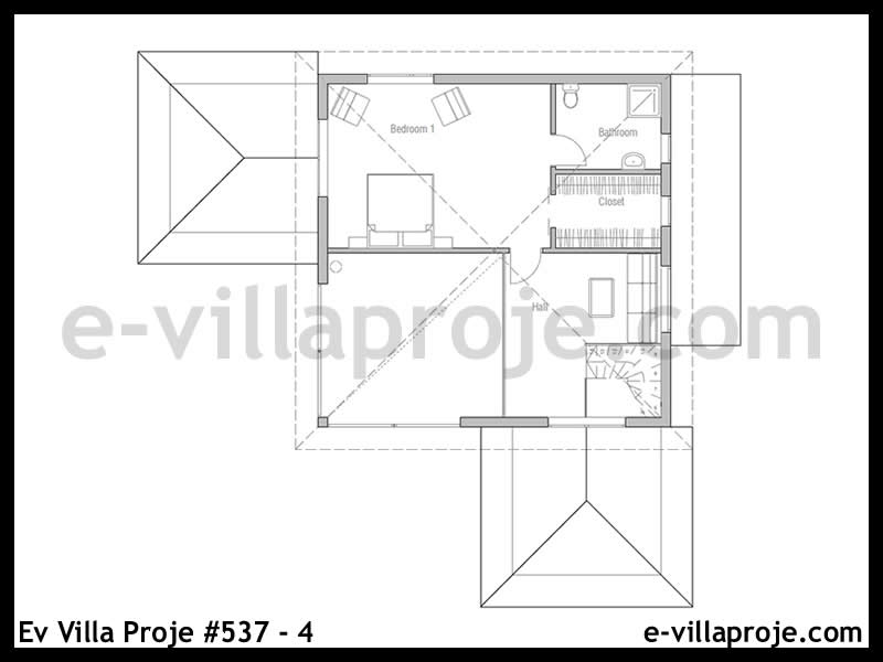 Ev Villa Proje #537 - 4 Thumbnail 3