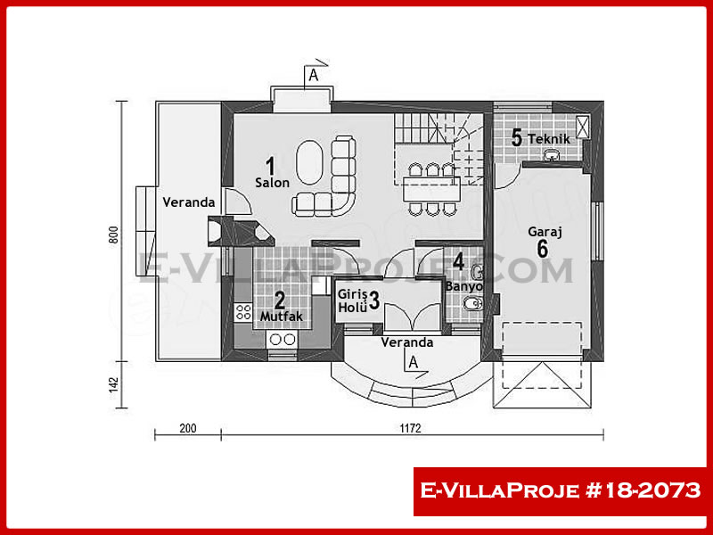 Ev Villa Proje #18 - 2073 Thumbnail 2