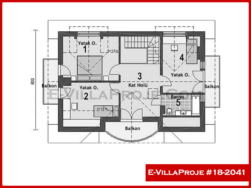 Ev Villa Proje #18 - 2041 Thumbnail 3