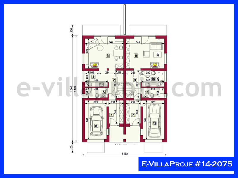 Ev Villa Proje #14 - 2075 Thumbnail 2