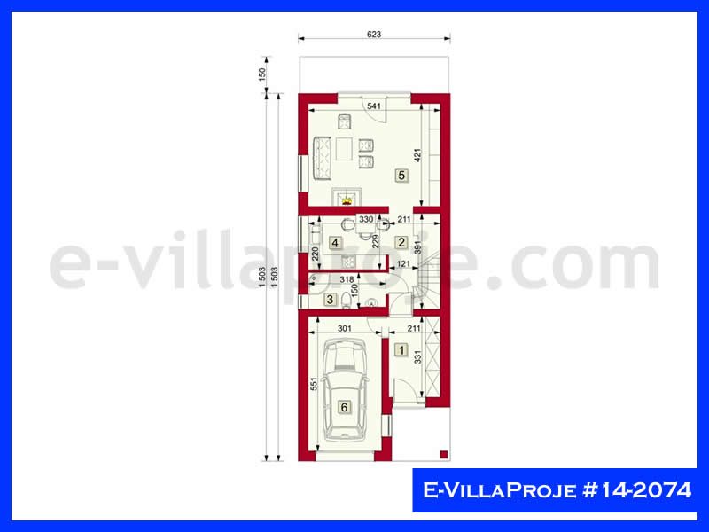 Ev Villa Proje #14 - 2074 Thumbnail 2