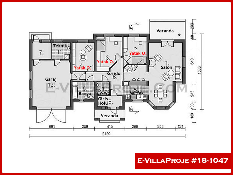 Ev Villa Proje #18 - 1047 Thumbnail 2