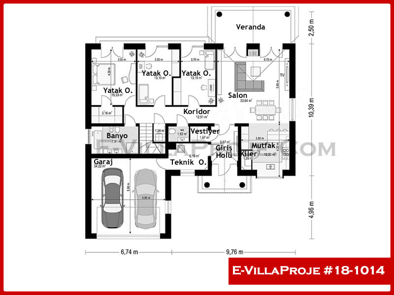 Ev Villa Proje #18 - 1014 Thumbnail 2