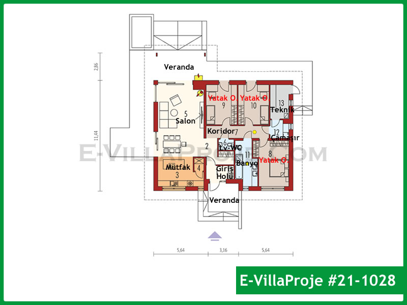 Ev Villa Proje #21 - 1028 Thumbnail 2