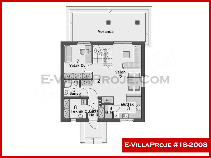 Ev Villa Proje #18 - 2008 Thumbnail 2
