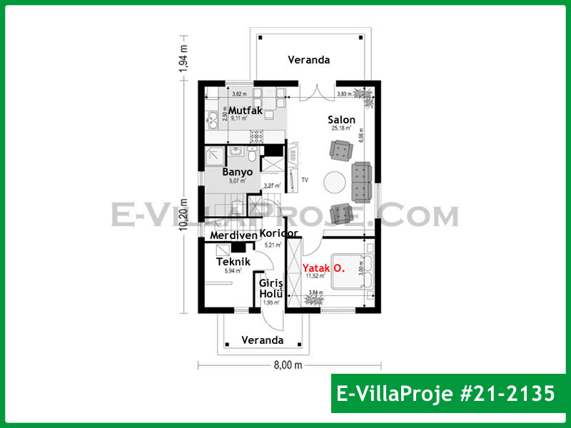 Ev Villa Proje #21 - 2135 Thumbnail 2