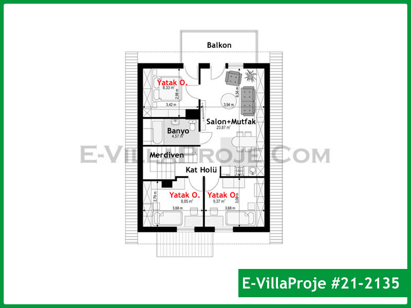 Ev Villa Proje #21 - 2135 Thumbnail 3