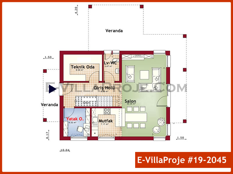 Ev Villa Proje #19 - 2045 Thumbnail 2