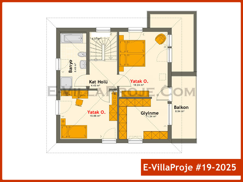 Ev Villa Proje #19 - 2025 Thumbnail 3