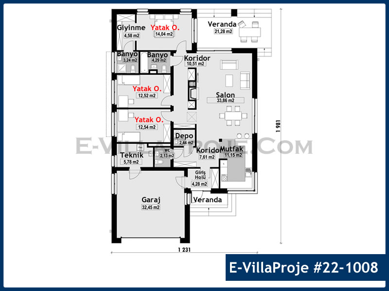 Ev Villa Proje #22 - 1008 Thumbnail 2