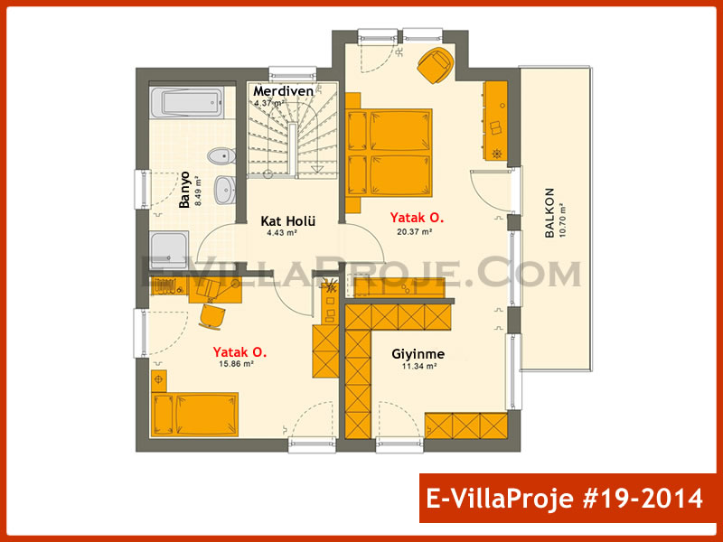 Ev Villa Proje #19 - 2014 Thumbnail 3